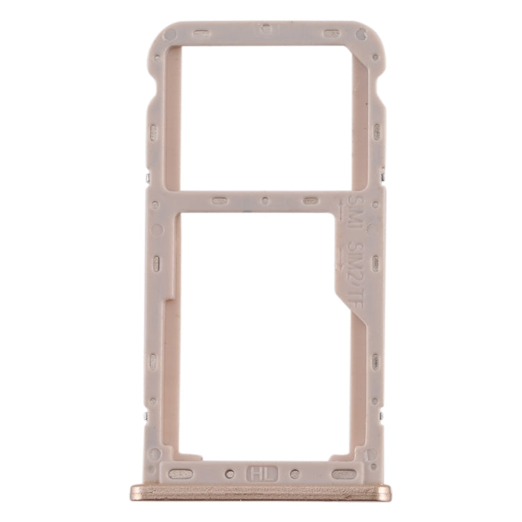 For Meizu M6T SIM Card Tray + SIM / Micro SD Card Tray (Gold) - free shipping - PMc TechLife - Order now!
