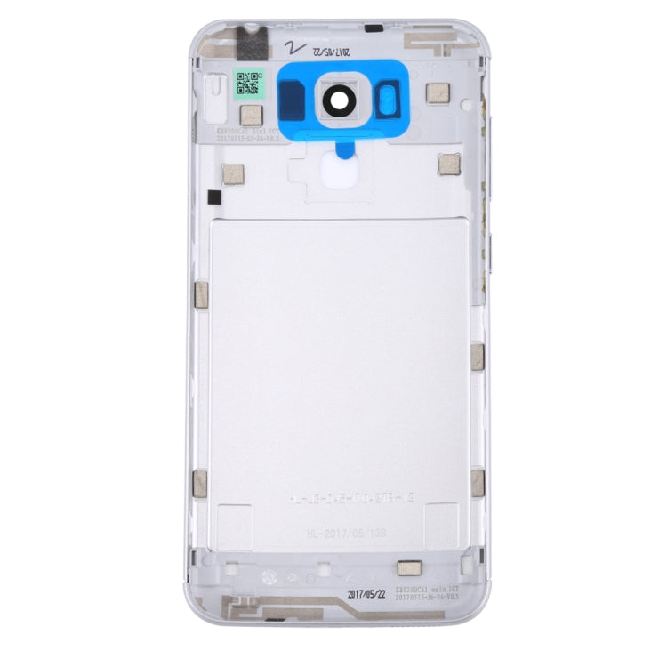 Aluminum Alloy Back Battery Cover for Asus ZenFone 3 Max / ZC553KL (Silver) - Back Cover by PMC TechLife | Online Shopping South Africa | PMC TechLife | Buy Now Pay Later Mobicred