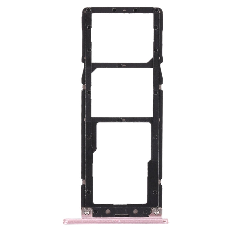 2 SIM Card Tray + Micro SD Card Tray for Asus ZenFone 4 Max ZC520KL(Rose Gold) - Card Tray by PMc TechLife | Online Shopping South Africa | PMc TechLife | Buy Now Pay Later Mobicred