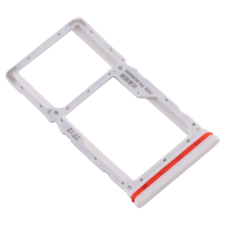 SIM Card Tray + SIM / Micro SD Card Tray for Xiaomi Redmi K30 4G(White) - Card Tray by PMc TechLife | Online Shopping South Africa | PMc TechLife | Buy Now Pay Later Mobicred