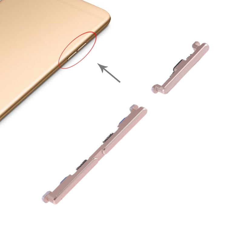 For OPPO R9 Plus Side Keys(Gold) - Home key & Side Key by PMc TechLife | Online Shopping South Africa | PMc TechLife | Buy Now Pay Later Mobicred