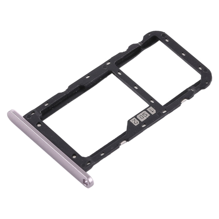 SIM Card Tray + SIM Card Tray / Micro SD Card Tray for Asus Zenfone 5 ZE620KL(Silver) - Card Tray by PMc TechLife | Online Shopping South Africa | PMc TechLife | Buy Now Pay Later Mobicred