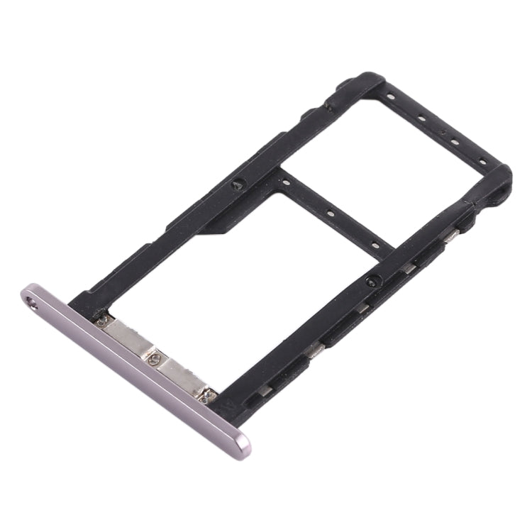 SIM Card Tray + SIM Card Tray / Micro SD Card Tray for Asus Zenfone 5 ZE620KL(Silver) - Card Tray by PMc TechLife | Online Shopping South Africa | PMc TechLife | Buy Now Pay Later Mobicred