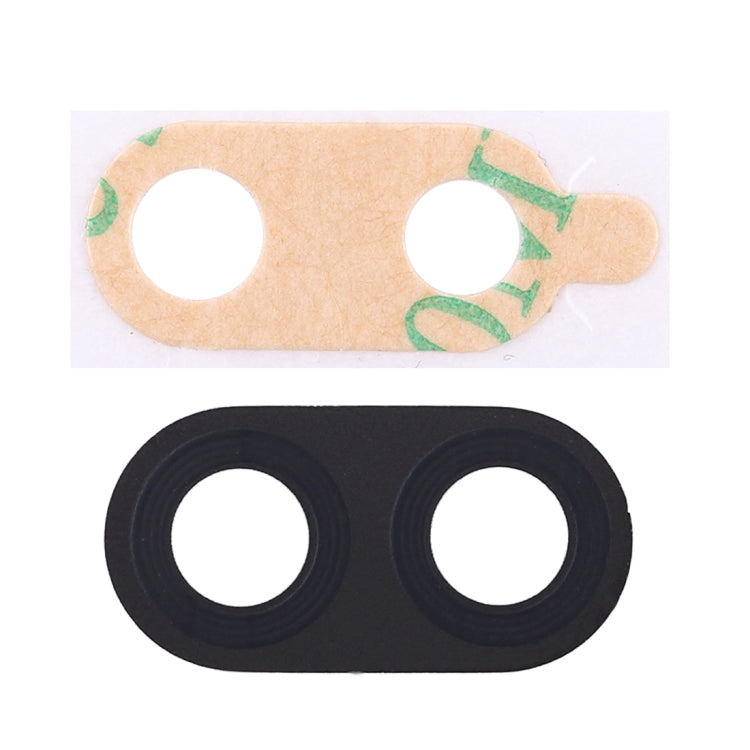 For Galaxy C8 / C710 10pcs Back Camera Lens Cover with Sticker (Black) - Camera Series by PMc TechLife | Online Shopping South Africa | PMc TechLife | Buy Now Pay Later Mobicred