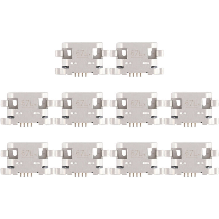 10 PCS Charging Port Connector for Xiaomi Redmi Note 5A - Tail Connector by PMc TechLife | Online Shopping South Africa | PMc TechLife | Buy Now Pay Later Mobicred