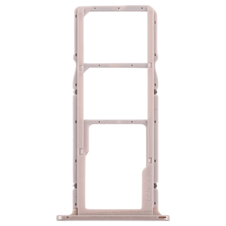 SIM Card Tray + Micro SD Card Tray for Huawei Y5 Prime (2018) / Honor Play 7 (Gold) - Card Socket by PMc TechLife | Online Shopping South Africa | PMc TechLife | Buy Now Pay Later Mobicred