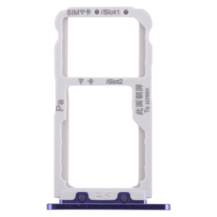 SIM Card Tray for Huawei Nova 3 (Purple) - Card Socket by PMC TechLife | Online Shopping South Africa | PMC TechLife