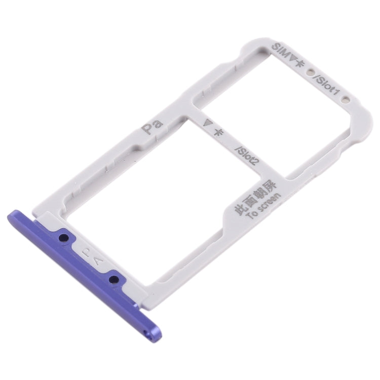 SIM Card Tray for Huawei Nova 3 (Purple) - Card Socket by PMC TechLife | Online Shopping South Africa | PMC TechLife