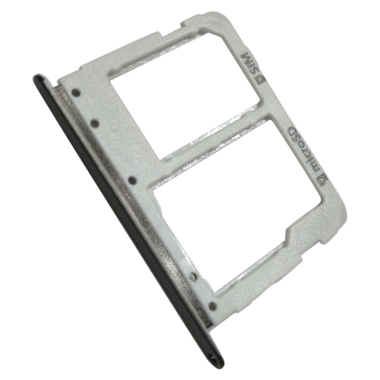For Galaxy Tab S3 9.7 / T825 (3G Version) SIM Card Tray + Micro SD Card Tray (Black) - free shipping - PMc TechLife - Order now!