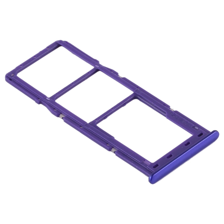 For Samsung Galaxy A30s SIM Card Tray + SIM Card Tray + Micro SD Card Tray (Blue) - free shipping - PMc TechLife - Order now!