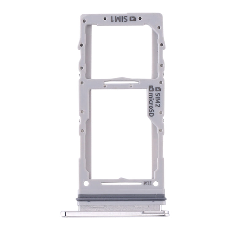 For Samsung Galaxy S20+ / Galaxy S20 Ultra SIM Card Tray + SIM Card Tray / Micro SD Card Tray (White) - free shipping - PMc TechLife - Order now!