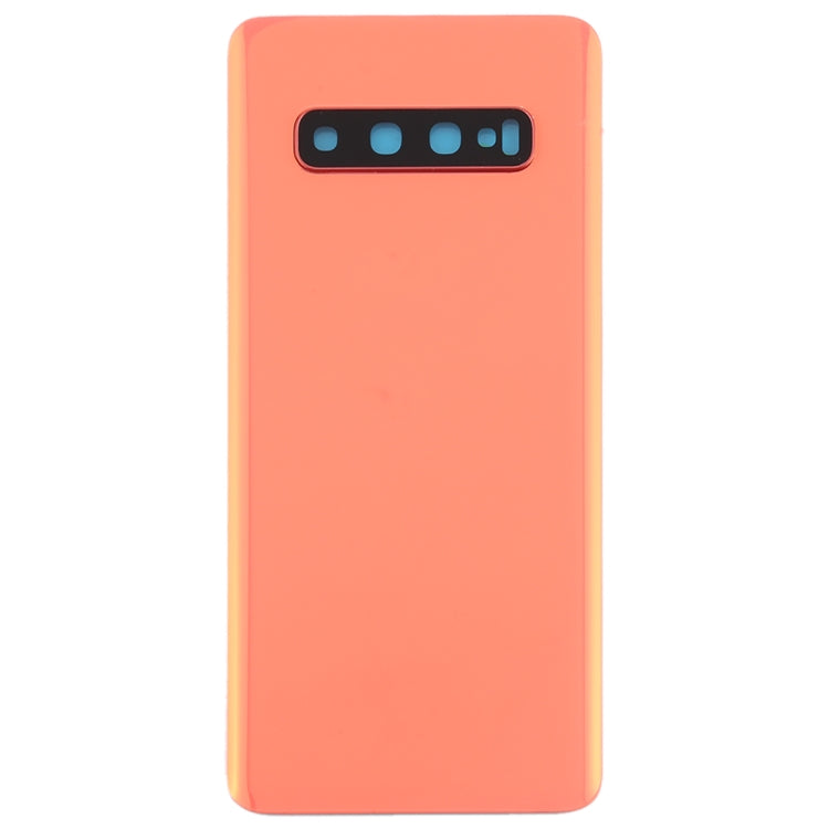 For Galaxy S10 Battery Back Cover with Camera Lens (Pink) - free shipping - PMc TechLife - Order now!