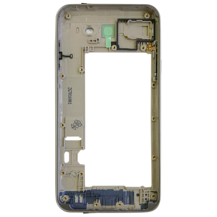 For Galaxy J7 V J727V (Verizon) Rear Housing Frame (Gold) - Frame Bezel Plate by PMC Jewellery | Online Shopping South Africa | PMC Jewellery | Buy Now Pay Later Mobicred