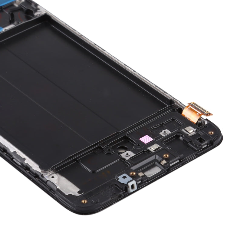 TFT LCD Screen for Samsung Galaxy A70  Digitizer Full Assembly with Frame, Not Supporting Fingerprint Identification (Black) - free shipping - PMc TechLife - Order now!