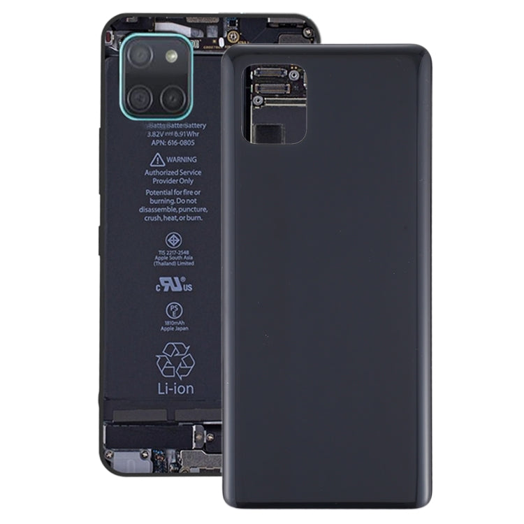 For Samsung Galaxy Note10 Lite Battery Back Cover (Black) - free shipping - PMc TechLife - Order now!