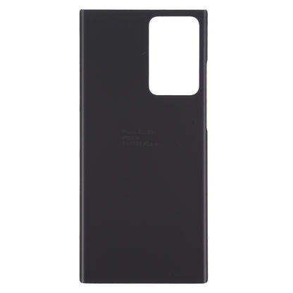 For Samsung Galaxy Note20 Ultra Battery Back Cover (Black) - Back Cover by PMC Jewellery | Online Shopping South Africa | PMC Jewellery | Buy Now Pay Later Mobicred