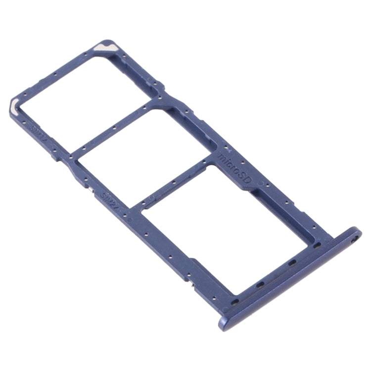 For Samsung Galaxy A11 SM-A115 SIM Card Tray + SIM Card Tray + Micro SD Card Tray (Blue) - free shipping - PMc TechLife - Order now!