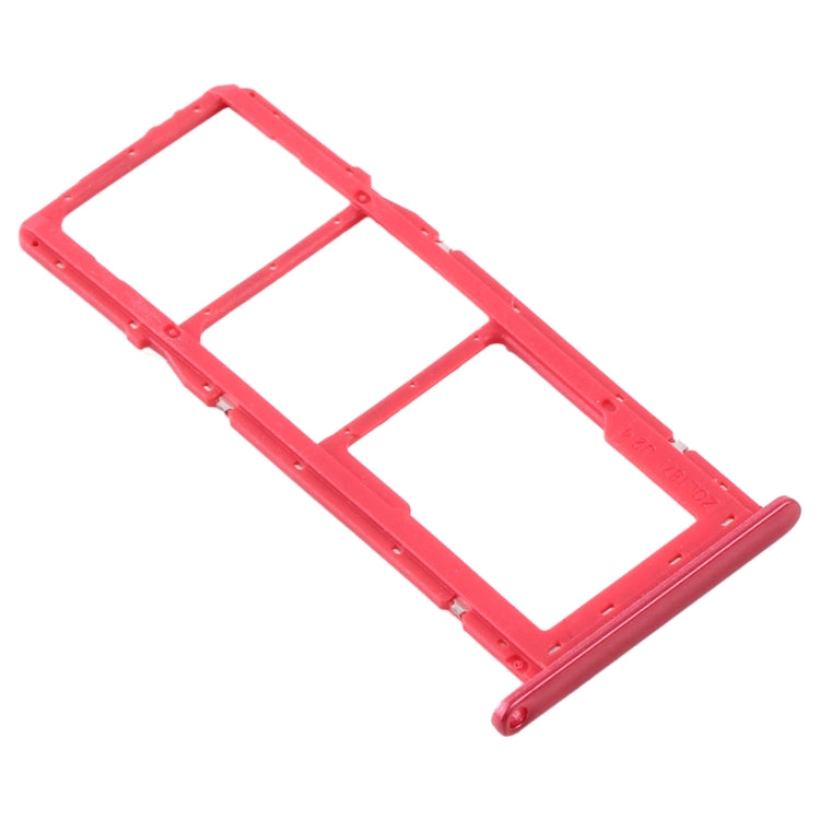 For Samsung Galaxy A11 SM-A115 SIM Card Tray + SIM Card Tray + Micro SD Card Tray (Red) - free shipping - PMc TechLife - Order now!