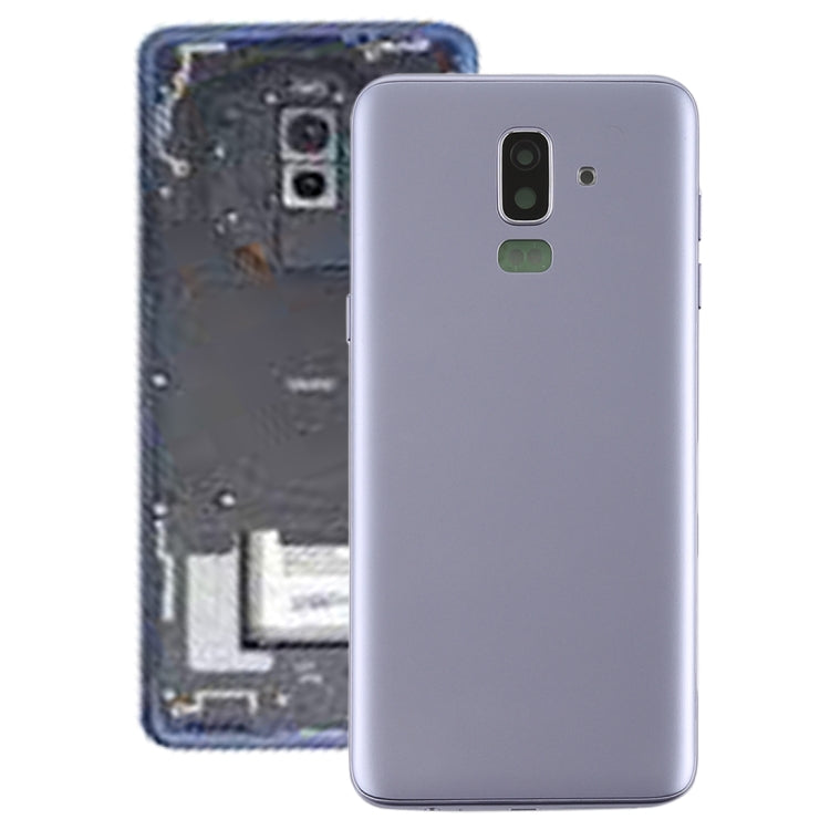For Galaxy J8 (2018), J810F/DS, J810Y/DS, J810G/DS Back Cover with Side Keys & Camera Lens (Grey) - Back Cover by PMC Jewellery | Online Shopping South Africa | PMC Jewellery | Buy Now Pay Later Mobicred