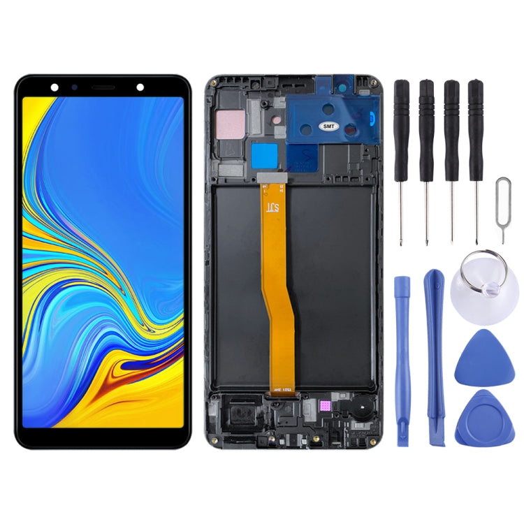 Original LCD Screen for Samsung Galaxy A7 (2018) SM-A750 With Digitizer Full Assembly With Frame - free shipping - PMc TechLife - Order now!