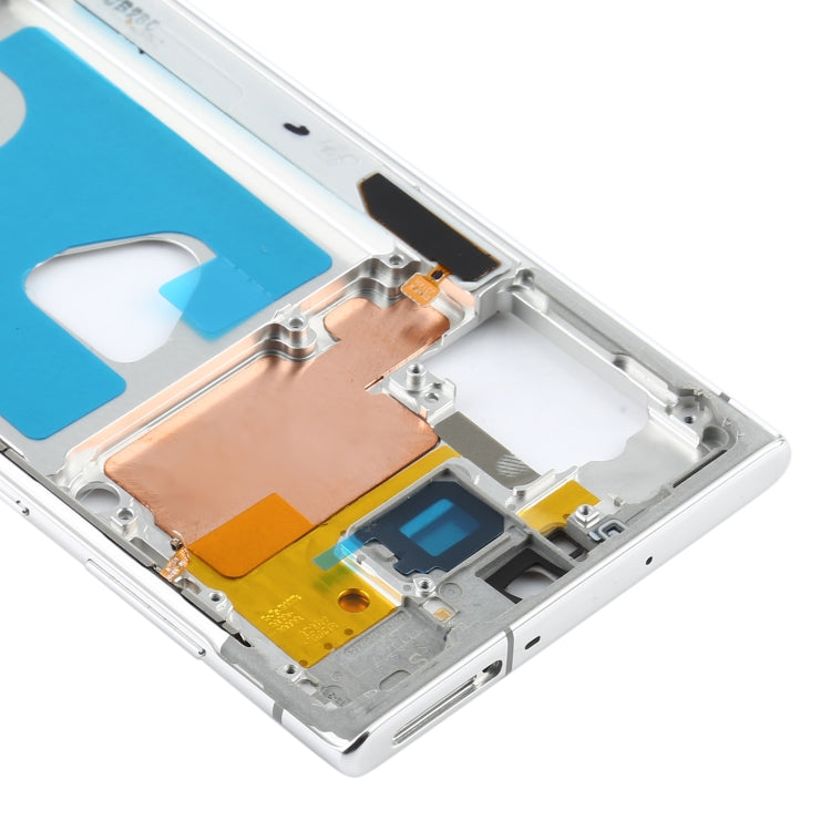 For Samsung Galaxy Note10 5G SM-N971  Middle Frame Bezel Plate (Silver) - free shipping - PMc TechLife - Order now!