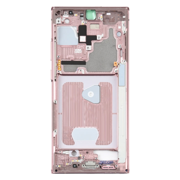 For Samsung Galaxy Note20 Ultra SM-N985F Middle Frame Bezel Plate With Parts (Pink) - free shipping - PMc TechLife - Order now!