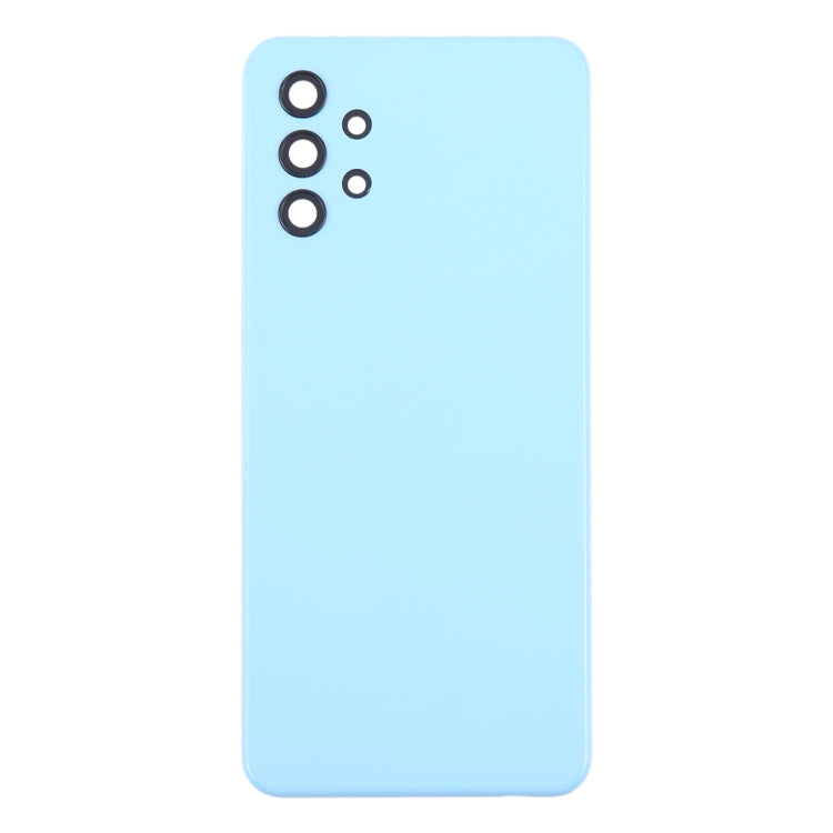 For Samsung Galaxy A32 5G Battery Back Cover with Camera Lens Cover(Blue) - Galaxy A Series Parts by PMC Jewellery | Online Shopping South Africa | PMC Jewellery | Buy Now Pay Later Mobicred