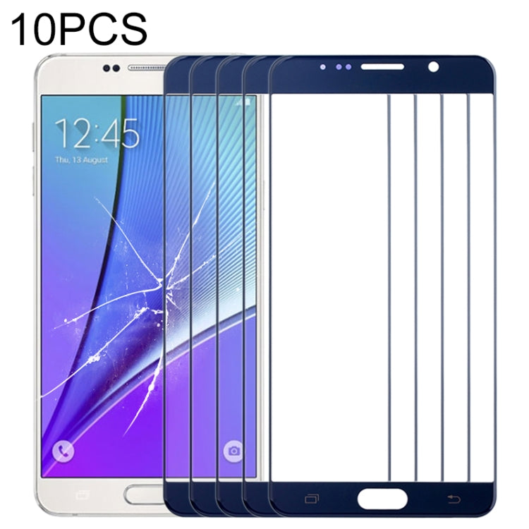 For Samsung Galaxy Note 5 10pcs Front Screen Outer Glass Lens (Dark Blue) - free shipping - PMc TechLife - Order now!