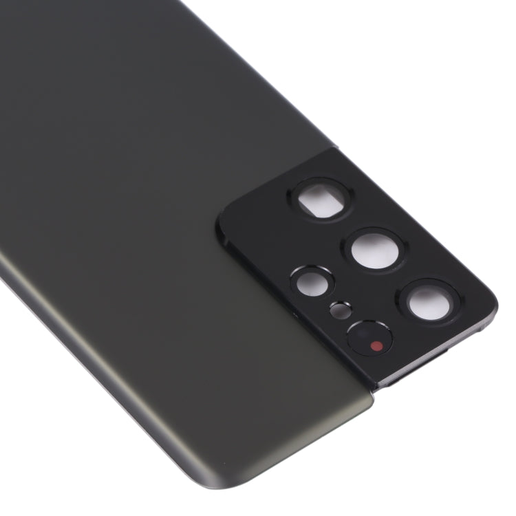 For Samsung Galaxy S21 Ultra 5G Battery Back Cover with Camera Lens Cover (Grey) - free shipping - PMc TechLife - Order now!