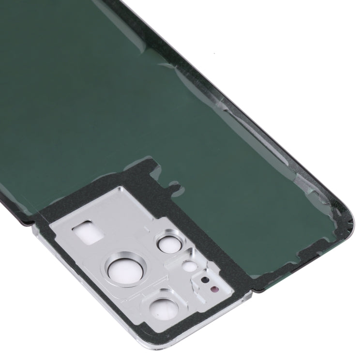 For Samsung Galaxy S21 Ultra 5G Battery Back Cover with Camera Lens Cover (White) - free shipping - PMc TechLife - Order now!