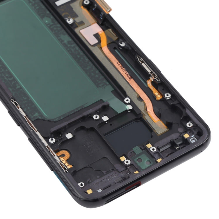OLED LCD Screen for Samsung Galaxy S8+ SM-G955 Digitizer Full Assembly with Frame (Black) - free shipping - PMc TechLife - Order now!