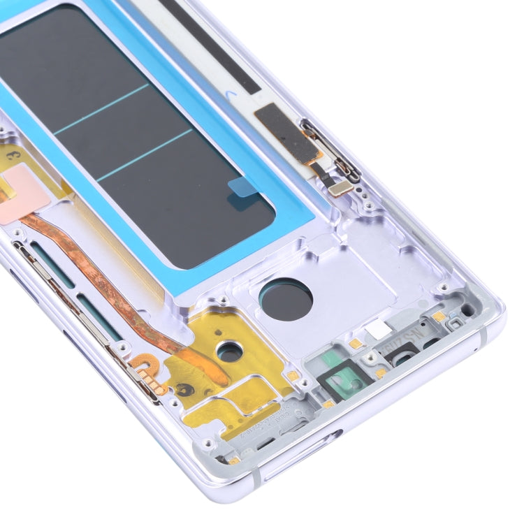 OLED LCD Screen for Samsung Galaxy Note 8 SM-N950 Digitizer Full Assembly with Frame (Purple) - free shipping - PMc TechLife - Order now!