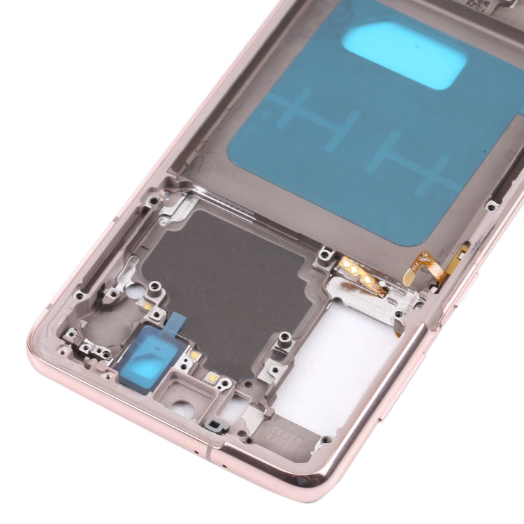 For Samsung Galaxy S21 5G SM-G991B Middle Frame Bezel Plate (Gold) - free shipping - PMc TechLife - Order now!