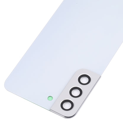 For Samsung Galaxy S22 5G SM-S901B Battery Back Cover with Camera Lens Cover (White) - Back Cover by PMC Jewellery | Online Shopping South Africa | PMC Jewellery | Buy Now Pay Later Mobicred