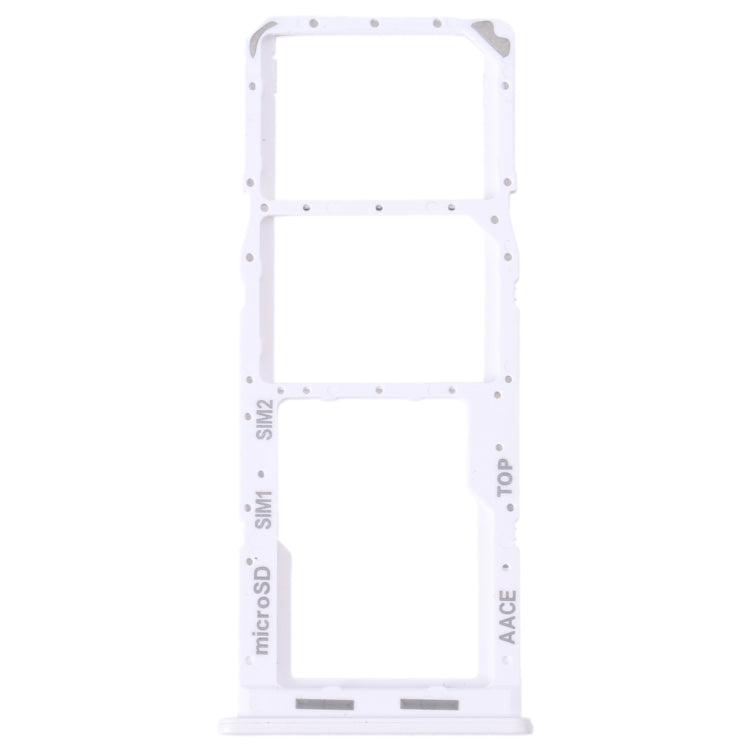 For Samsung Galaxy A13 SM-A135 Original SIM Card Tray + SIM Card Tray + Micro SD Card Tray (White) - free shipping - PMc TechLife - Order now!