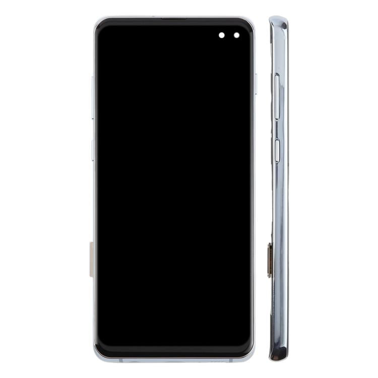 For Samsung Galaxy S10+ SM-G975F 6.38 inch TFT LCD Screen Digitizer Full Assembly with Frame, Not Supporting Fingerprint Identification(Blue) - free shipping - PMC TechLife - Order now!