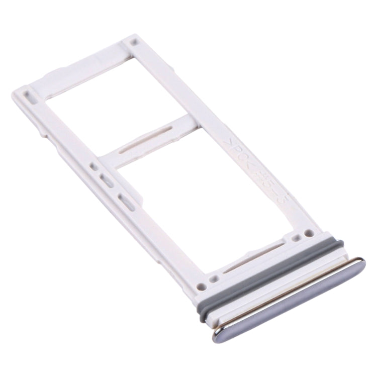 For Samsung Galaxy A72 SM-A725 SIM Card Tray + SIM Card Tray / Micro SD Card Tray (Silver) - free shipping - PMc TechLife - Order now!