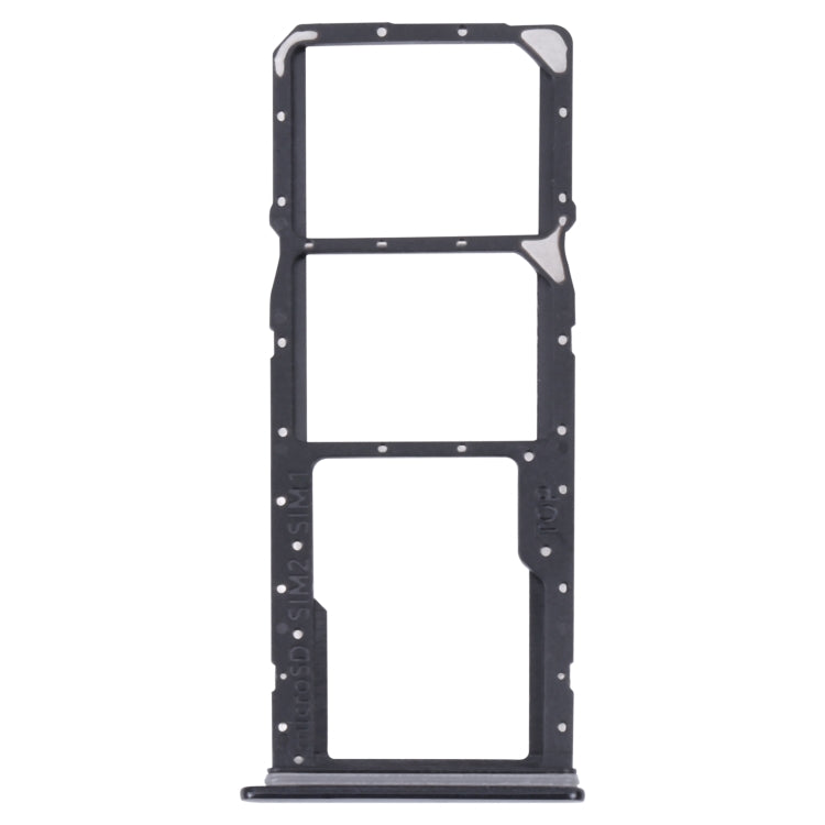 For Samsung Galaxy A04 Core SM-A042F Original SIM Card Tray + SIM Card Tray + Micro SD card tray(Black) - free shipping - PMc TechLife - Order now!