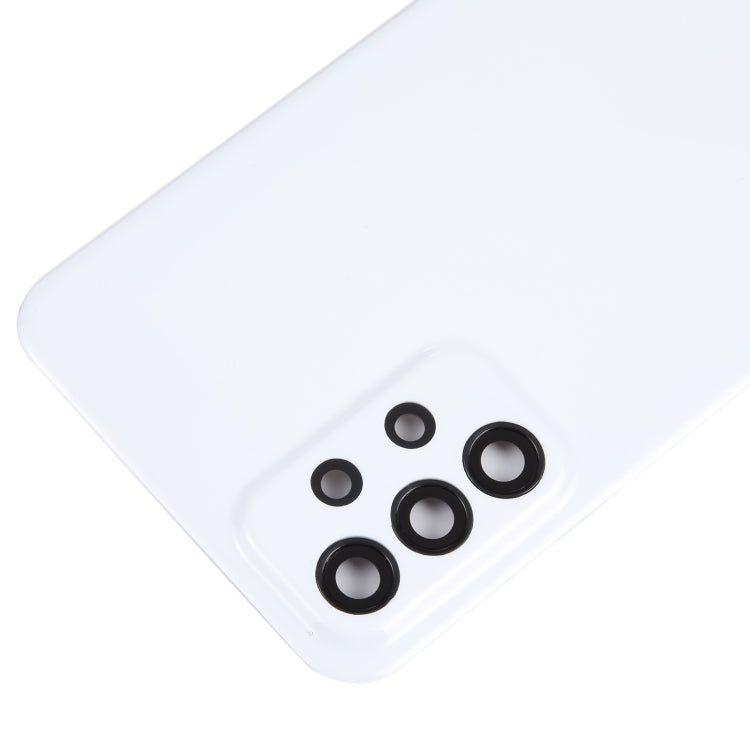 For Samsung Galaxy A23 5G SM-A236A Original Battery Back Cover with Camera Lens Cover(White) - free shipping - PMc TechLife - Order now!
