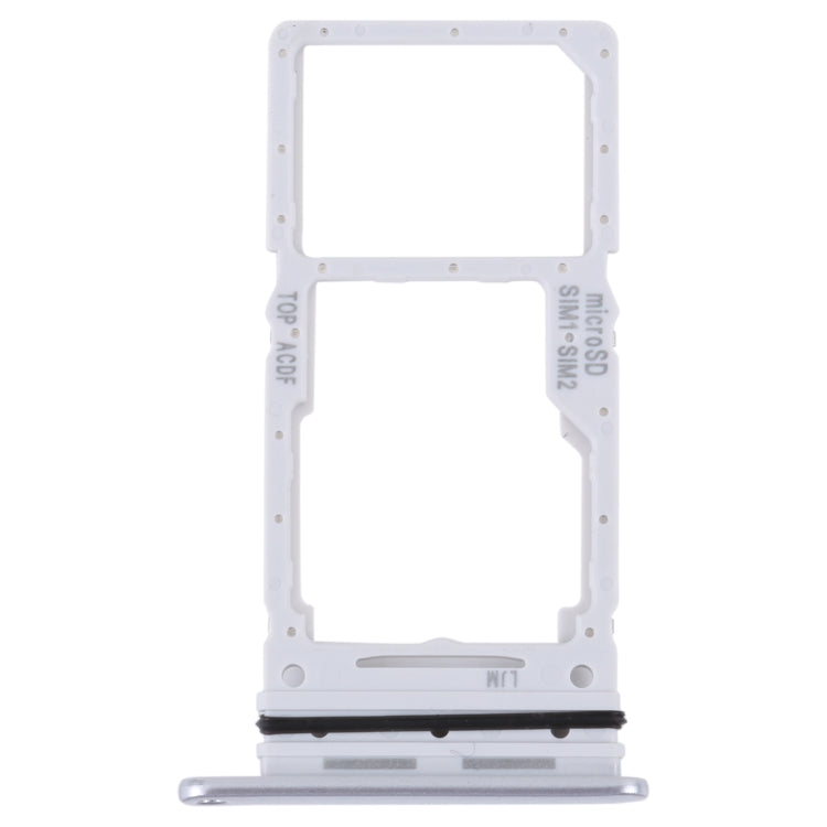 For Samsung Galaxy A34 SM-A346 Original SIM Card Tray + SIM / Micro SD Card Tray (Silver) - free shipping - PMc TechLife - Order now!