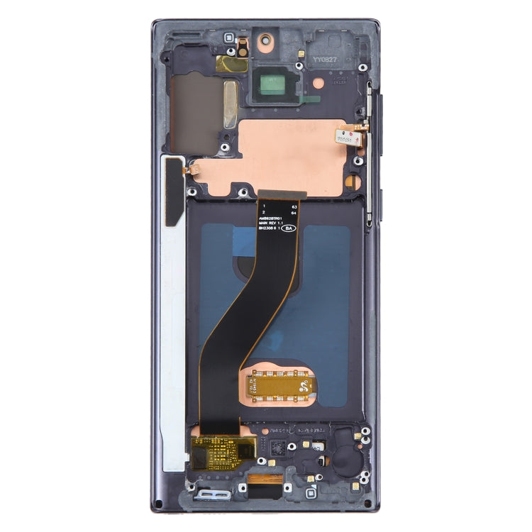 6.67 inch OLED LCD Screen For Samsung Galaxy Note10 SM-N970F Digitizer Full Assembly With Frame (Black) - free shipping - PMc TechLife - Order now!