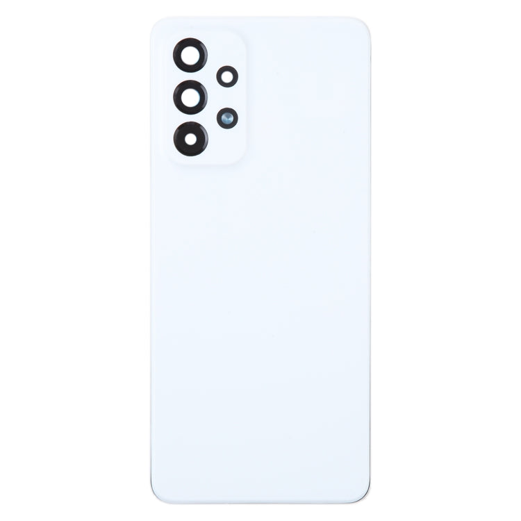 For Samsung Galaxy A53 5G SM-A536B Original Battery Back Cover with Camera Lens Cover(White) - free shipping - PMc TechLife - Order now!
