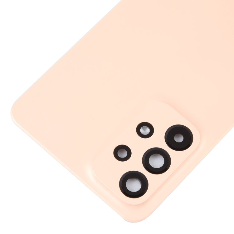 For Samsung Galaxy A33 5G SM-A336B Original Battery Back Cover with Camera Lens Cover(Pink) - free shipping - PMc TechLife - Order now!