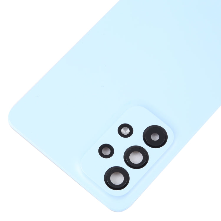 For Samsung Galaxy A33 5G SM-A336B Original Battery Back Cover with Camera Lens Cover(Blue) - free shipping - PMc TechLife - Order now!