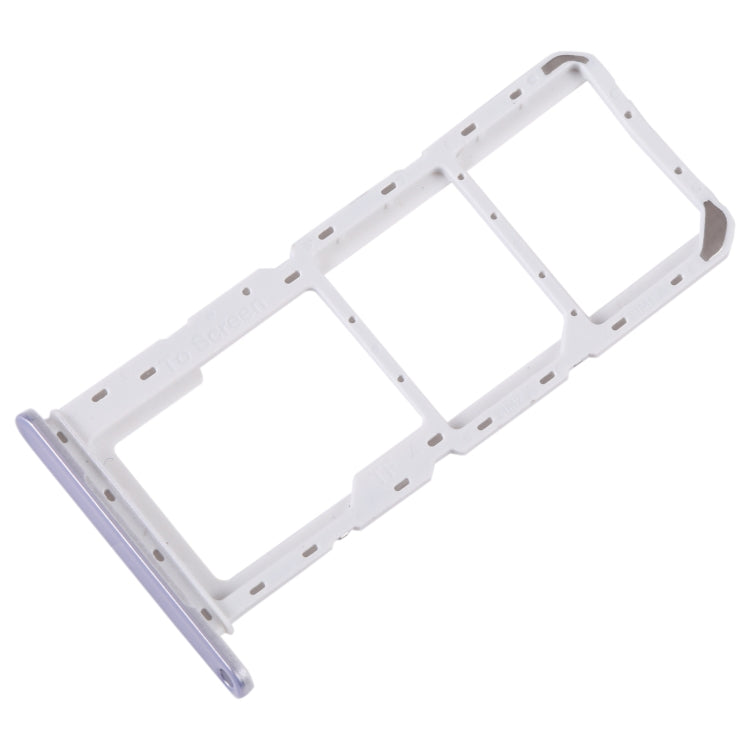 For Samsung Galaxy A14 4G SM-A145P Original SIM Card Tray + SIM Card Tray + Micro SD Card Tray (Silver) - free shipping - PMc TechLife - Order now!