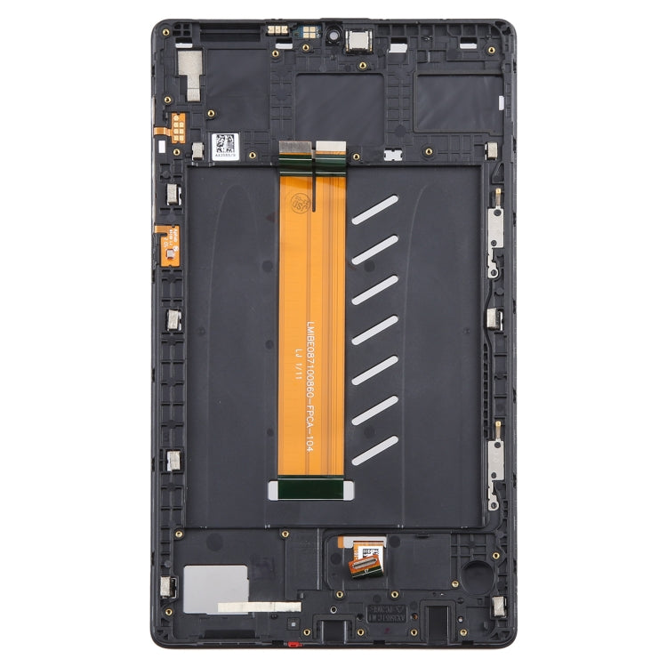 For Samsung Galaxy Tab A7 Lite SM-T225 LTE Edition Original LCD Screen Digitizer Full Assembly with Frame (Black) - free shipping - PMc TechLife - Order now!