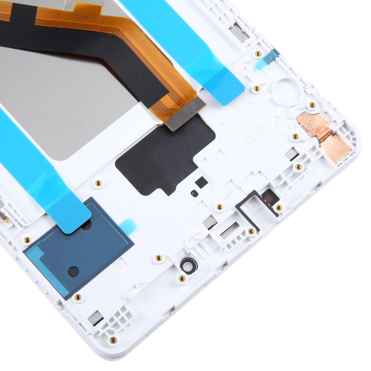 For Samsung Galaxy Tab A 8.0 2019 SM-T295 LTE Edition Original LCD Screen Digitizer Full Assembly with Frame (White) - free shipping - PMc TechLife - Order now!
