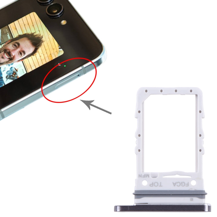 For Samsung Galaxy Z Flip5 SM-F731 Original SIM Card Tray (Black) - free shipping - PMc TechLife - Order now!