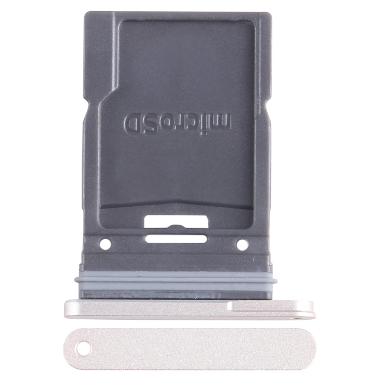 Micro SD Card Tray for Samsung Galaxy Tab S9+ SM-X810 WiFi Edition (Silver) - free shipping - PMc TechLife - Order now!