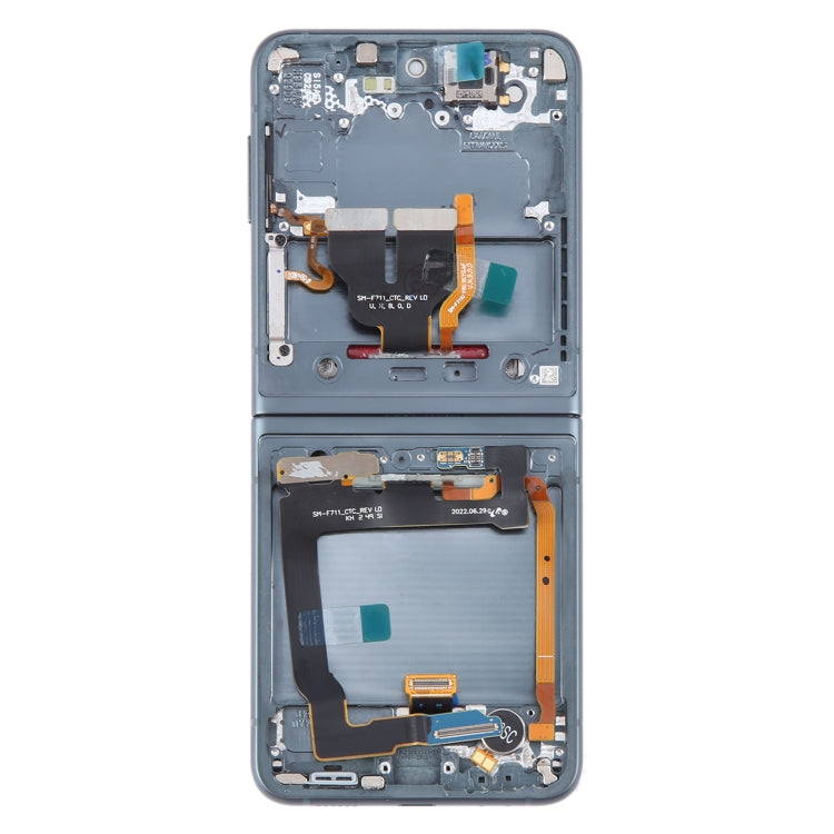 For Samsung Galaxy Z Flip3 SM-F711 Original LCD Screen Digitizer Full Assembly with Frame (Green) - free shipping - PMC TechLife - Order now!